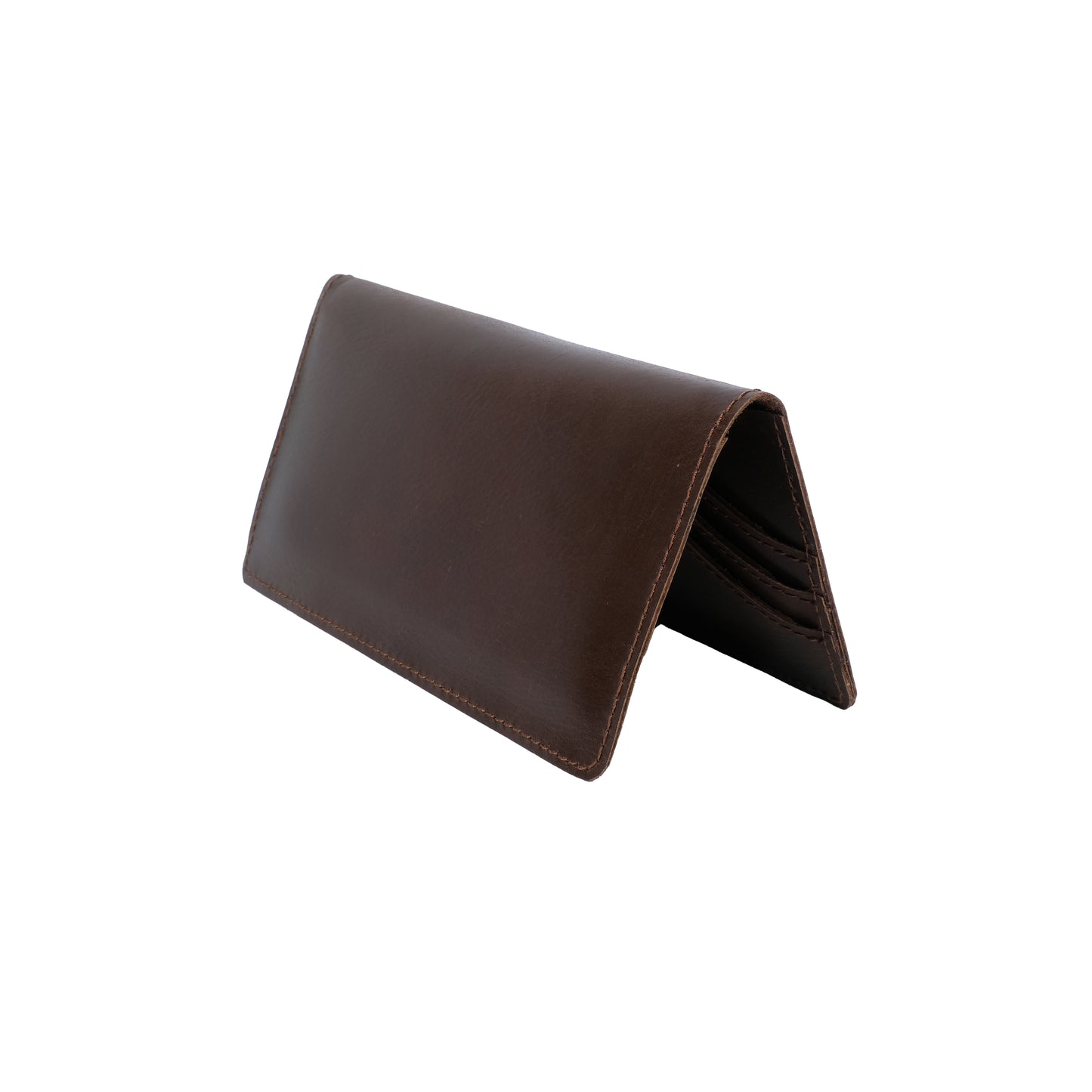 W4 Long Wallet Dark Brown