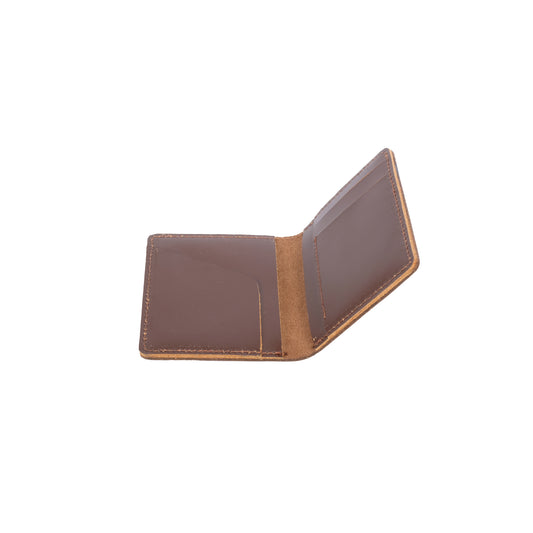 W16 GRAIN WALLET BROWN