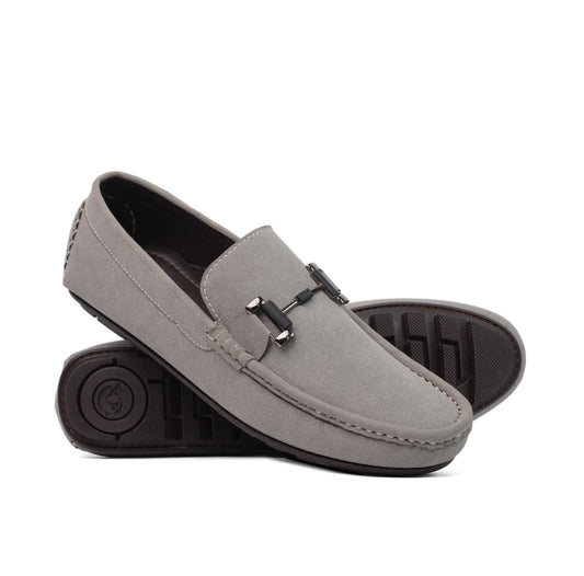 SP 036 Suede Buckle Loafer