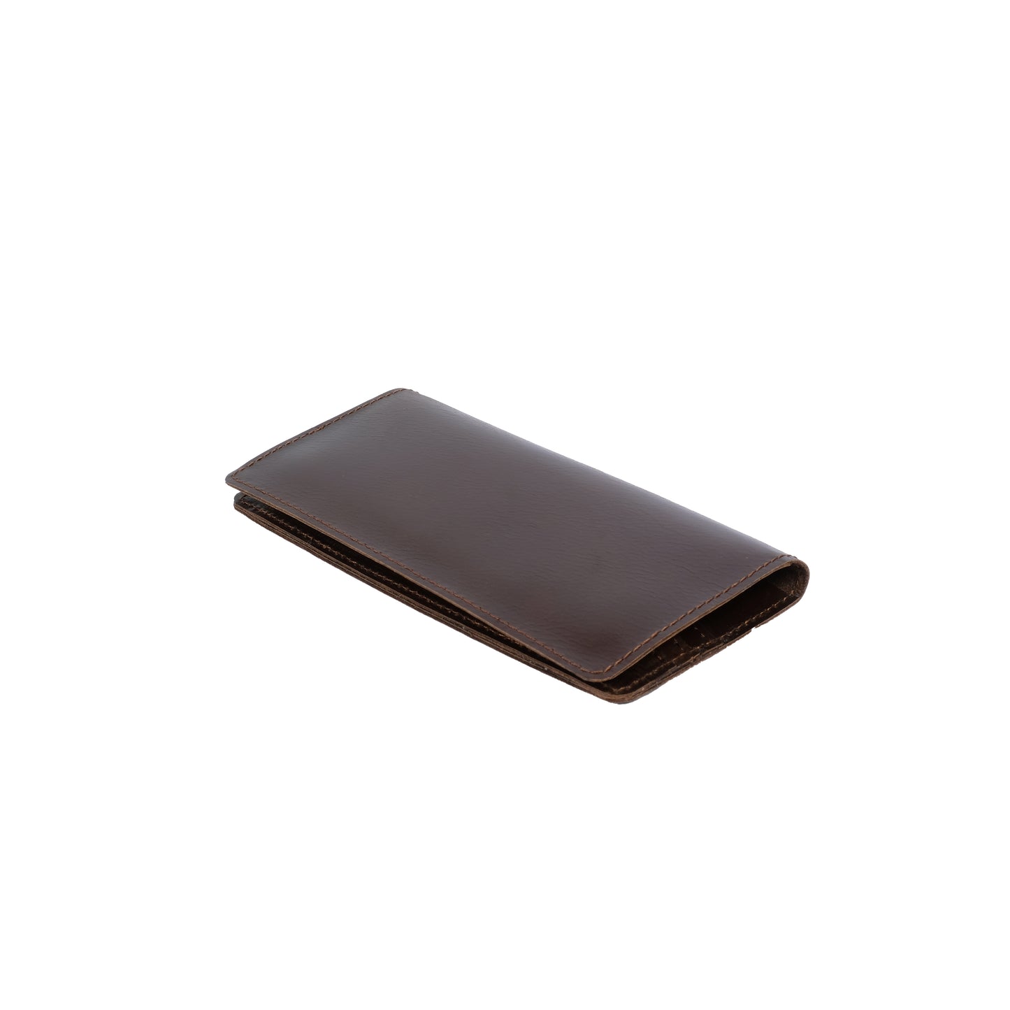 W4 Long Wallet Dark Brown